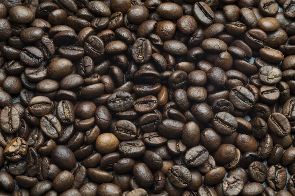 コーヒー豆のマクロ写真 — ストック写真