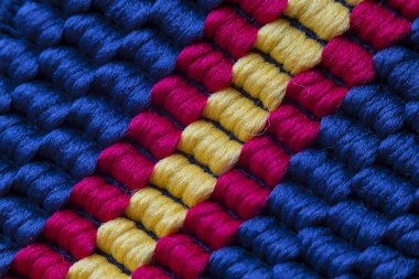 Kraft kağıt doku makro fotoğraf