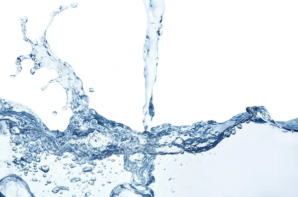 Onda di acqua pura blu — Foto Stock