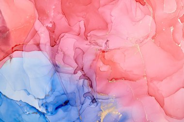  Soyut renkli arka plan, duvar kağıdı. Akrilik boyaların karıştırılması.