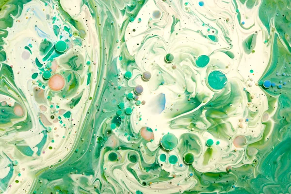 Színes akril buborékok. Absztrakt festék tervezősablon vegyes Tex — Stock Fotó