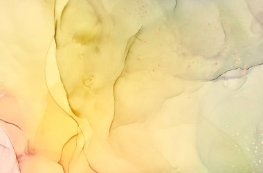 Alkol mürekkebi renkleri saydam. Soyut çok renkli mermer kapsül