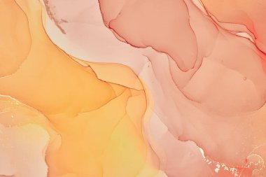 Alkol mürekkebi renkleri saydam. Soyut çok renkli mermer kapsül