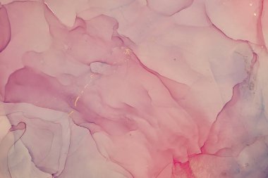 Alkol mürekkebi renkleri saydam. Soyut çok renkli mermer kapsül