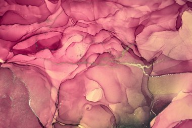 Alkol mürekkebi renkleri saydam. Soyut çok renkli mermer kapsül