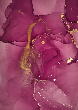 Alkol mürekkebi renkleri saydam. Soyut çok renkli mermer kapsül