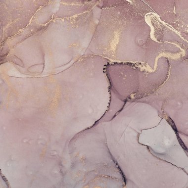 Alkol mürekkebi renkleri saydam. Soyut çok renkli mermer kapsül