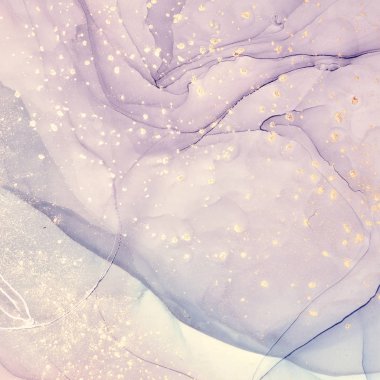 Alkol mürekkebi renkleri saydam. Soyut çok renkli mermer kapsül