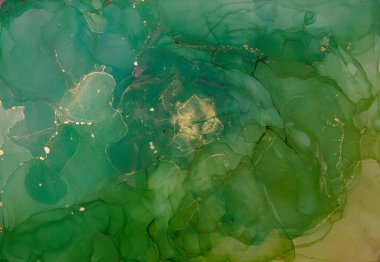 Alkol mürekkebi renkleri saydam. Soyut çok renkli mermer kapsül