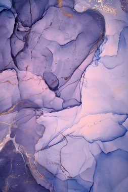 Alkol mürekkebi renkleri saydam. Soyut çok renkli mermer kapsül