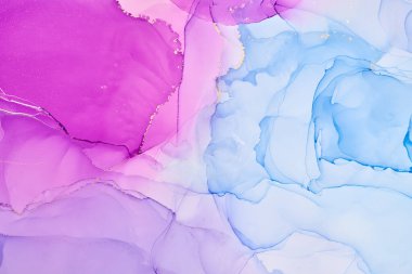  Soyut renkli arka plan, duvar kağıdı. Akrilik boyaların karıştırılması.