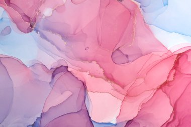  Soyut renkli arka plan, duvar kağıdı. Akrilik boyaların karıştırılması.