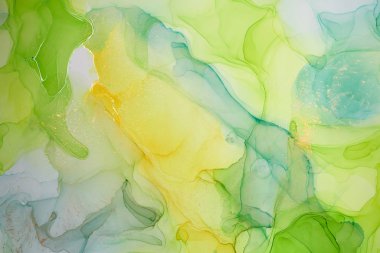  Soyut renkli arka plan, duvar kağıdı. Akrilik boyaların karıştırılması.