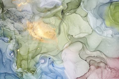  Soyut renkli arka plan, duvar kağıdı. Akrilik boyaların karıştırılması.