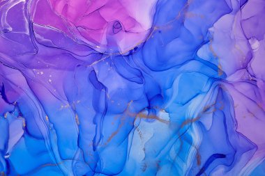  Soyut renkli arka plan, duvar kağıdı. Akrilik boyaların karıştırılması.