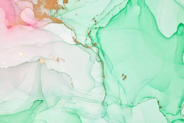  Soyut renkli arka plan, duvar kağıdı. Akrilik boyaların karıştırılması.