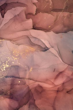 Alkol mürekkebi renkleri saydam. Soyut çok renkli mermer desen arkaplanı. Tasarım kağıdı, duvar kağıdı. Akrilik boyaları karıştırıyorum. Modern akışkan sanat. Alkol Mürekkebi Deseni