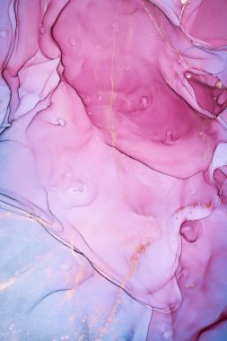 Alkol mürekkebi renkleri saydam. Soyut çok renkli mermer desen arkaplanı. Tasarım kağıdı, duvar kağıdı. Akrilik boyaları karıştırıyorum. Modern akışkan sanat. Alkol Mürekkebi Deseni