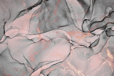 Alkol mürekkebi renkleri saydam. Soyut çok renkli mermer desen arkaplanı. Tasarım kağıdı, duvar kağıdı. Akrilik boyaları karıştırıyorum. Modern akışkan sanat. Alkol Mürekkebi Deseni