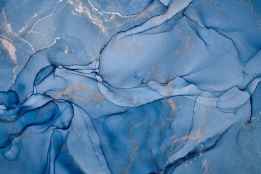 Alkol mürekkebi renkleri saydam. Soyut çok renkli mermer desen arkaplanı. Tasarım kağıdı, duvar kağıdı. Akrilik boyaları karıştırıyorum. Modern akışkan sanat. Alkol Mürekkebi Deseni