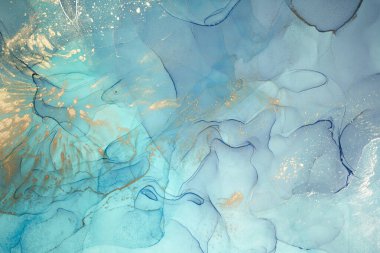 Alkol mürekkebi renkleri saydam. Soyut çok renkli mermer desen arkaplanı. Tasarım kağıdı, duvar kağıdı. Akrilik boyaları karıştırıyorum. Modern akışkan sanat. Alkol Mürekkebi Deseni