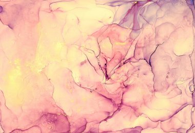 Alkol mürekkebi renkleri saydam. Soyut çok renkli mermer desen arkaplanı. Tasarım kağıdı, duvar kağıdı. Akrilik boyaları karıştırıyorum. Modern akışkan sanat. Alkol Mürekkebi Deseni