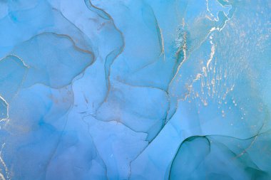 Alkol mürekkebi renkleri saydam. Soyut çok renkli mermer desen arkaplanı. Tasarım kağıdı, duvar kağıdı. Akrilik boyaları karıştırıyorum. Modern akışkan sanat. Alkol Mürekkebi Deseni