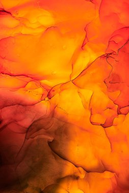 Alkol mürekkebi renkleri saydam. Soyut çok renkli mermer desen arkaplanı. Tasarım kağıdı, duvar kağıdı. Akrilik boyaları karıştırıyorum. Modern akışkan sanat. Alkol Mürekkebi Deseni