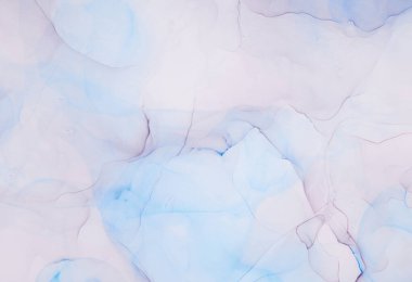 Alkol mürekkebi renkleri saydam. Soyut çok renkli mermer desen arkaplanı. Tasarım kağıdı, duvar kağıdı. Akrilik boyaları karıştırıyorum. Modern akışkan sanat. Alkol Mürekkebi Deseni