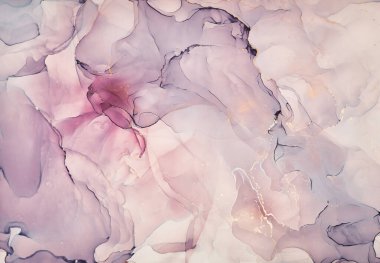 Alkol mürekkebi renkleri saydam. Soyut çok renkli mermer desen arkaplanı. Tasarım kağıdı, duvar kağıdı. Akrilik boyaları karıştırıyorum. Modern akışkan sanat. Alkol Mürekkebi Deseni