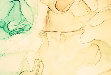 Alkol mürekkebi renkleri saydam. Soyut çok renkli mermer desen arkaplanı. Tasarım kağıdı, duvar kağıdı. Akrilik boyaları karıştırıyorum. Modern akışkan sanat. Alkol Mürekkebi Deseni