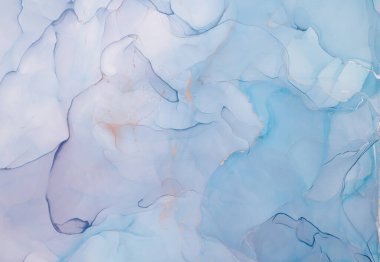 Alkol mürekkebi renkleri saydam. Soyut çok renkli mermer desen arkaplanı. Tasarım kağıdı, duvar kağıdı. Akrilik boyaları karıştırıyorum. Modern akışkan sanat. Alkol Mürekkebi Deseni