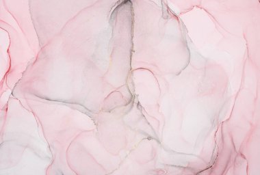 Alkol mürekkebi renkleri saydam. Soyut çok renkli mermer desen arkaplanı. Tasarım kağıdı, duvar kağıdı. Akrilik boyaları karıştırıyorum. Modern akışkan sanat. Alkol Mürekkebi Deseni