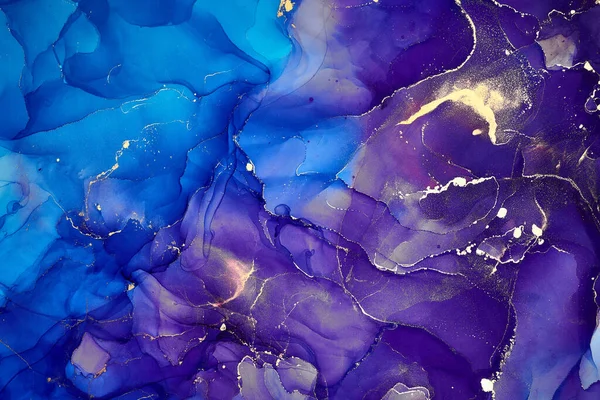 Χρώμα Μελανιού Αλκοόλ Ημιδιαφανές Αφηρημένο Πολύχρωμο Φόντο Μαρμάρινης Υφής Χαρτί — Φωτογραφία Αρχείου