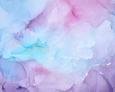 Soyut çok renkli mermer desen arkaplanı. Tasarım kağıdı, duvar kağıdı. Akrilik boyaları karıştırıyorum. Modern akışkan sanat. Alkol mürekkep renkleri yarı saydam