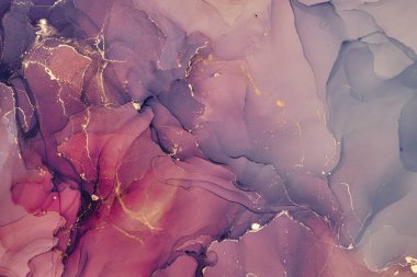 Alkol mürekkebi renkleri saydam. Soyut çok renkli mermer desen arkaplanı. Tasarım kağıdı, duvar kağıdı. Akrilik boyaları karıştırıyorum. Modern akışkan sanat. Alkol Mürekkebi Deseni