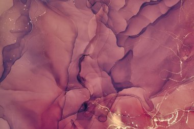 Alkol mürekkebi renkleri saydam. Soyut çok renkli mermer desen arkaplanı. Tasarım kağıdı, duvar kağıdı. Akrilik boyaları karıştırıyorum. Modern akışkan sanat. Alkol Mürekkebi Deseni