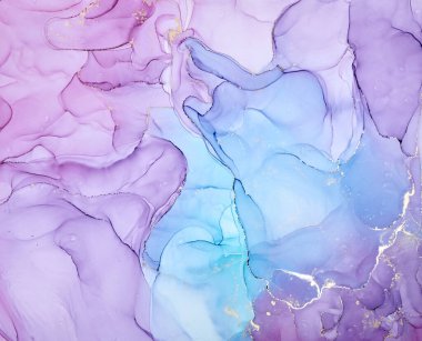 Soyut çok renkli mermer desen arkaplanı. Tasarım kağıdı, duvar kağıdı. Akrilik boyaları karıştırıyorum. Modern akışkan sanat. Alkol mürekkep renkleri yarı saydam