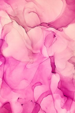 Alkol mürekkebi renkleri saydam. Soyut çok renkli mermer desen arkaplanı. Tasarım kağıdı, duvar kağıdı. Akrilik boyaları karıştırıyorum. Modern akışkan sanat. Alkol Mürekkebi Deseni