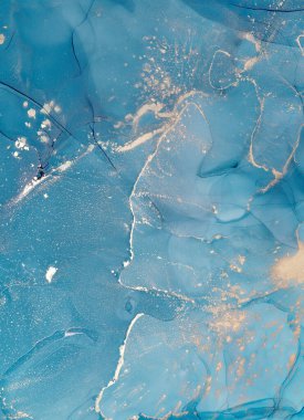 Alkol mürekkebi renkleri saydam. Soyut çok renkli mermer desen arkaplanı. Tasarım kağıdı, duvar kağıdı. Akrilik boyaları karıştırıyorum. Modern akışkan sanat. 