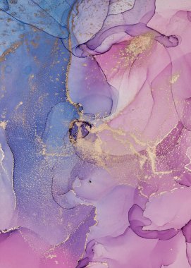 Alkol mürekkebi renkleri saydam. Soyut çok renkli mermer desen arkaplanı. Tasarım kağıdı, duvar kağıdı. Akrilik boyaları karıştırıyorum. Modern akışkan sanat. 