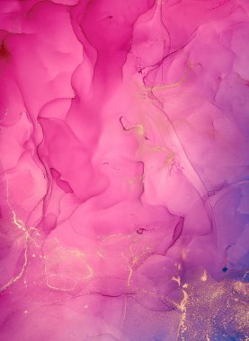 Alkol mürekkebi renkleri saydam. Soyut çok renkli mermer desen arkaplanı. Tasarım kağıdı, duvar kağıdı. Akrilik boyaları karıştırıyorum. Modern akışkan sanat. Alkol Mürekkebi Deseni