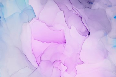 Alkol mürekkebi renkleri saydam. Soyut çok renkli mermer desen arkaplanı. Tasarım kağıdı, duvar kağıdı. Akrilik boyaları karıştırıyorum. Modern akışkan sanat. Alkol Mürekkebi Deseni