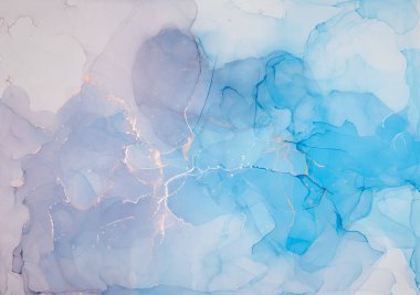 Alkol mürekkebi renkleri saydam. Soyut çok renkli mermer desen arkaplanı. Tasarım kağıdı, duvar kağıdı. Akrilik boyaları karıştırıyorum. Modern akışkan sanat. Alkol Mürekkebi Deseni