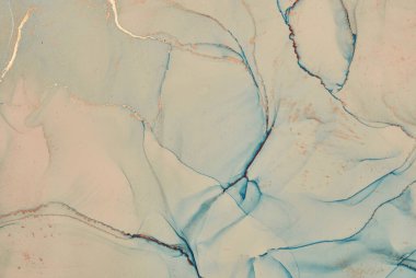 Alkol mürekkebi renkleri saydam. Soyut çok renkli mermer desen arkaplanı. Tasarım kağıdı, duvar kağıdı. Akrilik boyaları karıştırıyorum. Modern akışkan sanat. Alkol Mürekkebi Deseni