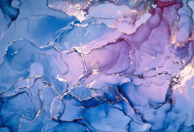 Alkol mürekkebi renkleri saydam. Soyut çok renkli mermer desen arkaplanı. Tasarım kağıdı, duvar kağıdı. Akrilik boyaları karıştırıyorum. Modern akışkan sanat. Alkol Mürekkebi Deseni