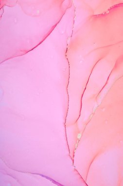 Alkol mürekkebi renkleri saydam. Soyut çok renkli mermer desen arkaplanı. Tasarım kağıdı, duvar kağıdı. Akrilik boyaları karıştırıyorum. Modern akışkan sanat. Alkol Mürekkebi Deseni