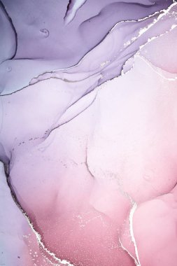 Alkol mürekkebi renkleri saydam. Soyut çok renkli mermer desen arkaplanı. Tasarım kağıdı, duvar kağıdı. Akrilik boyaları karıştırıyorum. Modern akışkan sanat. Alkol Mürekkebi Deseni