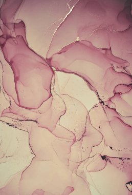 Alkol mürekkebi renkleri saydam. Soyut çok renkli mermer desen arkaplanı. Tasarım kağıdı, duvar kağıdı. Akrilik boyaları karıştırıyorum. Modern akışkan sanat. Alkol Mürekkebi Deseni