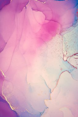 Alkol mürekkebi renkleri saydam. Soyut çok renkli mermer desen arkaplanı. Tasarım kağıdı, duvar kağıdı. Akrilik boyaları karıştırıyorum. Modern akışkan sanat. Alkol Mürekkebi Deseni